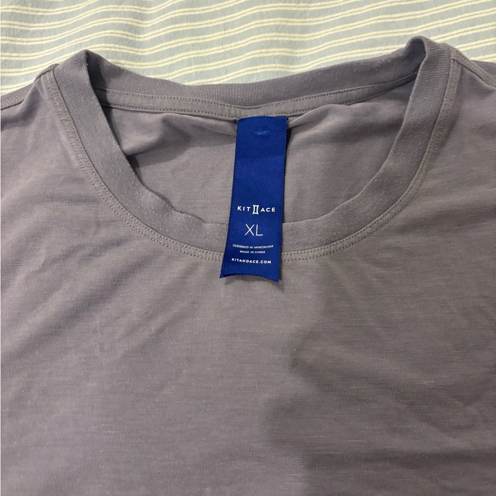 Kit and Ace Slate Short Sleeve Tee